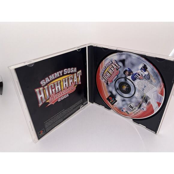 Sammy Sosa High Heat Baseball 2001 Sony PlayStation 1PS1 CIB Tested and Working - Picture 5 of 8
